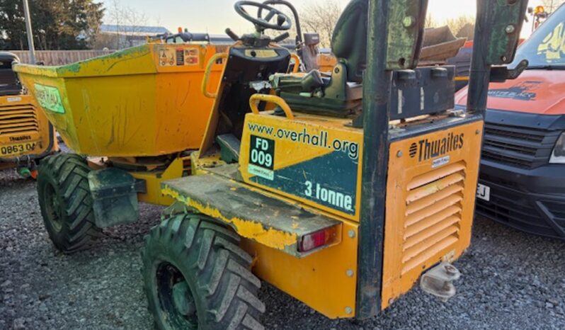 2017 Thwaites 3 Ton Swivel Site Dumpers For Auction: Leeds – 22nd, 23rd, 24th & 25th January 25 @ 8:00am full