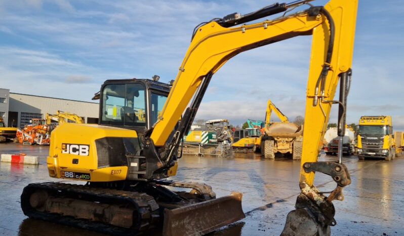 2017 JCB 86C-1 ECO 6 Ton+ Excavators For Auction: Leeds – 22nd, 23rd, 24th & 25th January 25 @ 8:00am full