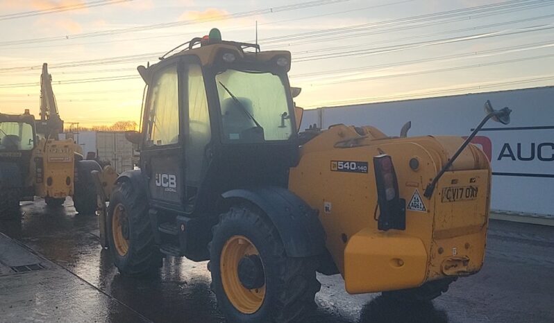 2017 JCB 540-140 Hi Viz Telehandlers For Auction: Leeds – 22nd, 23rd, 24th & 25th January 25 @ 8:00am full