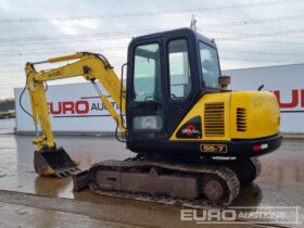 Hyundai R55-7 Mini Excavators For Auction: Leeds – 22nd, 23rd, 24th & 25th January 25 @ 8:00am full