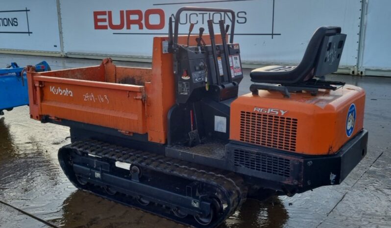 Kubota RG15Y-5 Tracked Dumpers For Auction: Leeds – 22nd, 23rd, 24th & 25th January 25 @ 8:00am full