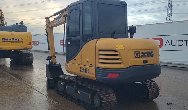 2023 XCMG XE60DA 6 Ton+ Excavators For Auction: Leeds – 22nd, 23rd, 24th & 25th January 25 @ 8:00am full