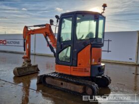 2017 Hitachi ZX26U-5A Mini Excavators For Auction: Leeds – 22nd, 23rd, 24th & 25th January 25 @ 8:00am full