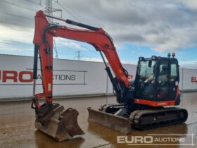 2015 Kubota KX080-4 6 Ton+ Excavators For Auction: Leeds – 22nd, 23rd, 24th & 25th January 25 @ 8:00am