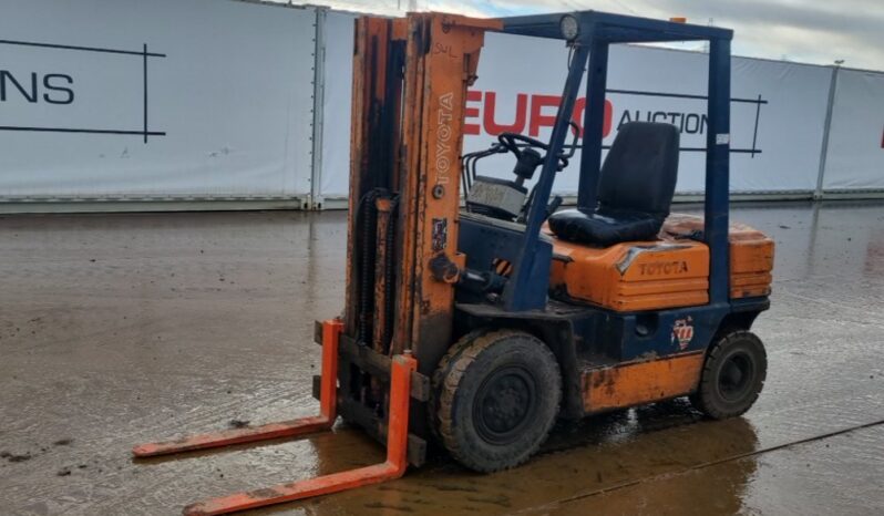 Toyota 02-5FD25 Forklifts For Auction: Leeds – 22nd, 23rd, 24th & 25th January 25 @ 8:00am