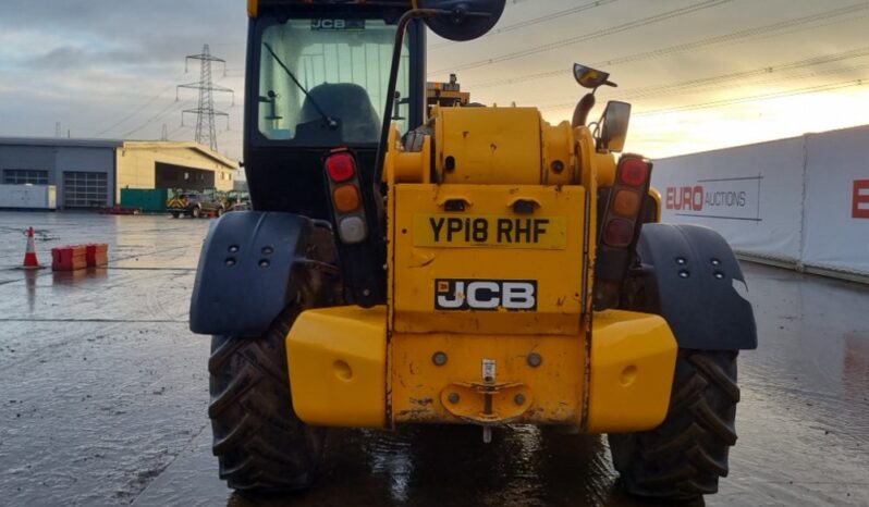 2018 JCB 540-140 Hi Viz Telehandlers For Auction: Leeds – 22nd, 23rd, 24th & 25th January 25 @ 8:00am full