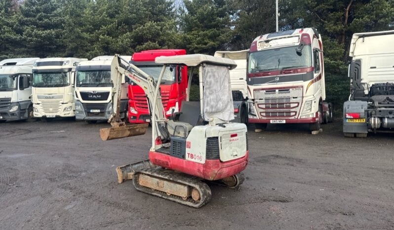 2006 TAKEUCHI TB016  For Auction on 2025-01-28 at 09:30 full