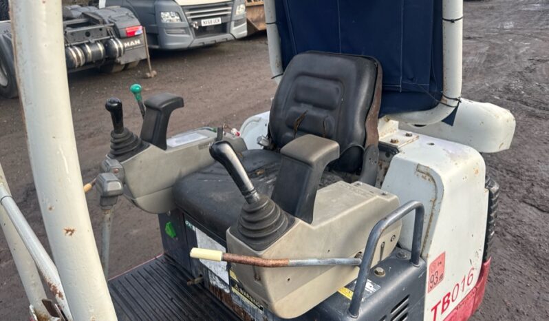 2006 TAKEUCHI TB016  For Auction on 2025-01-28 at 09:30 full