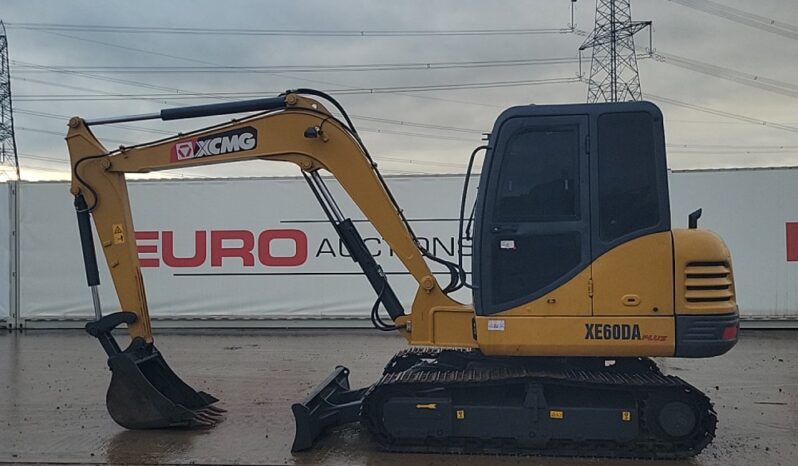 2023 XCMG XE60DA 6 Ton+ Excavators For Auction: Leeds – 22nd, 23rd, 24th & 25th January 25 @ 8:00am full