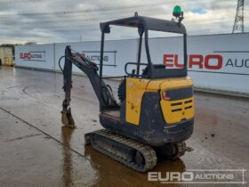 2015 Volvo EC15C Mini Excavators For Auction: Leeds – 22nd, 23rd, 24th & 25th January 25 @ 8:00am full