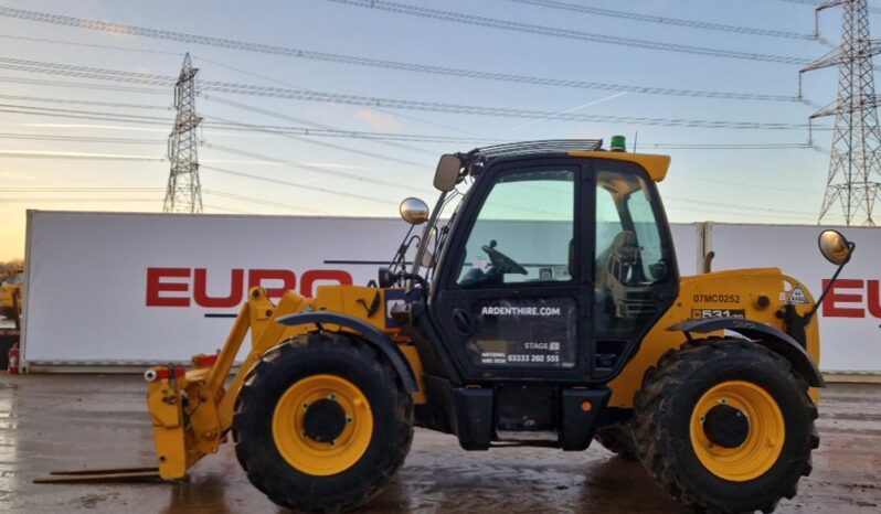 2019 JCB 531-70 Telehandlers For Auction: Leeds – 22nd, 23rd, 24th & 25th January 25 @ 8:00am full