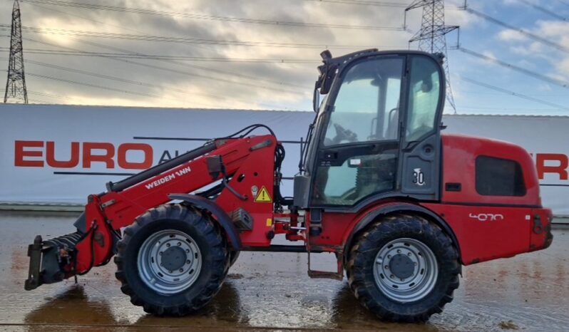 2013 Weidemann 4070 CX100 T Telehandlers For Auction: Leeds – 22nd, 23rd, 24th & 25th January 25 @ 8:00am full