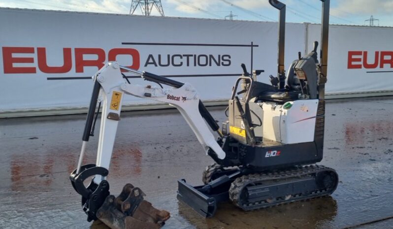 2020 Bobcat E10Z Mini Excavators For Auction: Leeds – 22nd, 23rd, 24th & 25th January 25 @ 8:00am