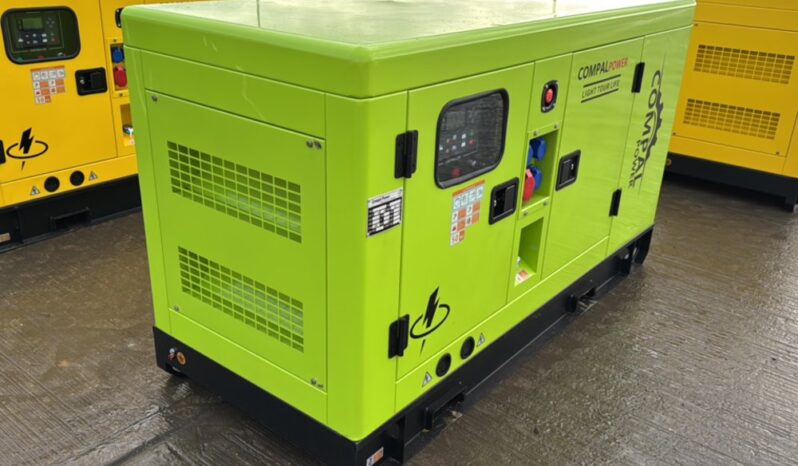 Unused 2024 Compal Power VG-R30 Generators For Auction: Leeds – 22nd, 23rd, 24th & 25th January 25 @ 8:00am