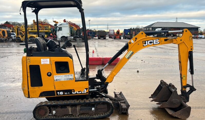 2021 JCB 16C-1 Mini Excavators For Auction: Leeds – 22nd, 23rd, 24th & 25th January 25 @ 8:00am full