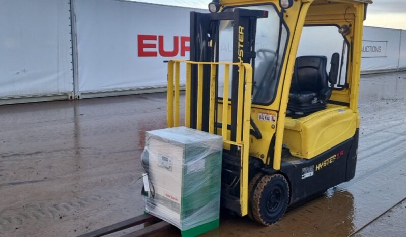 2012 Hyster J1.6XNT Forklifts For Auction: Leeds – 22nd, 23rd, 24th & 25th January 25 @ 8:00am