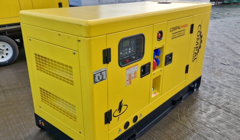 Unused 2024 Compal Power VG-R30 Generators For Auction: Leeds – 22nd, 23rd, 24th & 25th January 25 @ 8:00am full