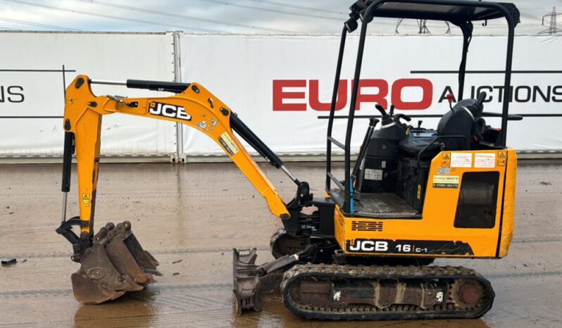 2021 JCB 16C-1 Mini Excavators For Auction: Leeds – 22nd, 23rd, 24th & 25th January 25 @ 8:00am full