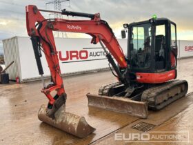 2014 Kubota U48-4 Mini Excavators For Auction: Leeds – 22nd, 23rd, 24th & 25th January 25 @ 8:00am