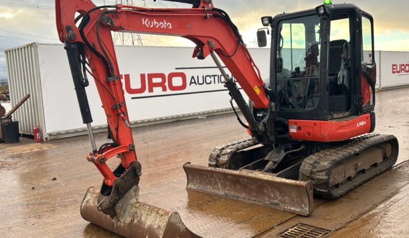 2014 Kubota U48-4 Mini Excavators For Auction: Leeds – 22nd, 23rd, 24th & 25th January 25 @ 8:00am