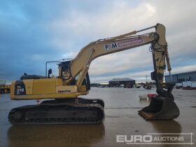 Komatsu PC210LC 20 Ton+ Excavators For Auction: Leeds – 22nd, 23rd, 24th & 25th January 25 @ 8:00am full