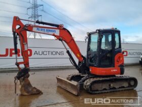 2017 Kubota U48-4 Mini Excavators For Auction: Leeds – 22nd, 23rd, 24th & 25th January 25 @ 8:00am