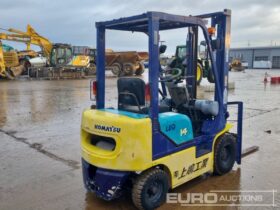 Komatsu FG14C-16 Forklifts For Auction: Leeds – 22nd, 23rd, 24th & 25th January 25 @ 8:00am full