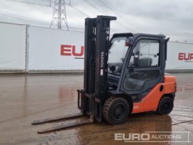 2017 Toyota 06-8FD30F Forklifts For Auction: Leeds – 22nd, 23rd, 24th & 25th January 25 @ 8:00am