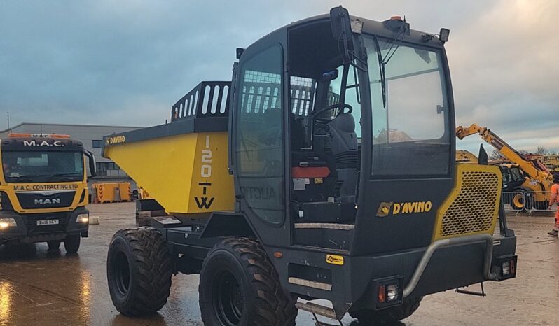 2022 Davino 120TW Articulated Dumptrucks For Auction: Leeds – 22nd, 23rd, 24th & 25th January 25 @ 8:00am full