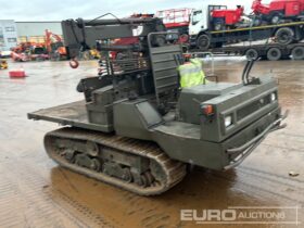 Yanmar Tracked Carrier, Hydraulic Crane Tracked Dumpers For Auction: Leeds – 22nd, 23rd, 24th & 25th January 25 @ 8:00am full