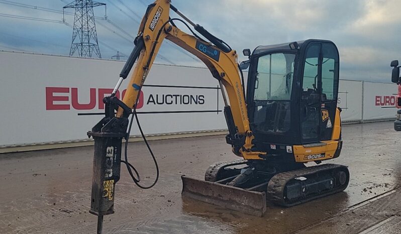 2014 JCB 8026 Mini Excavators For Auction: Leeds – 22nd, 23rd, 24th & 25th January 25 @ 8:00am