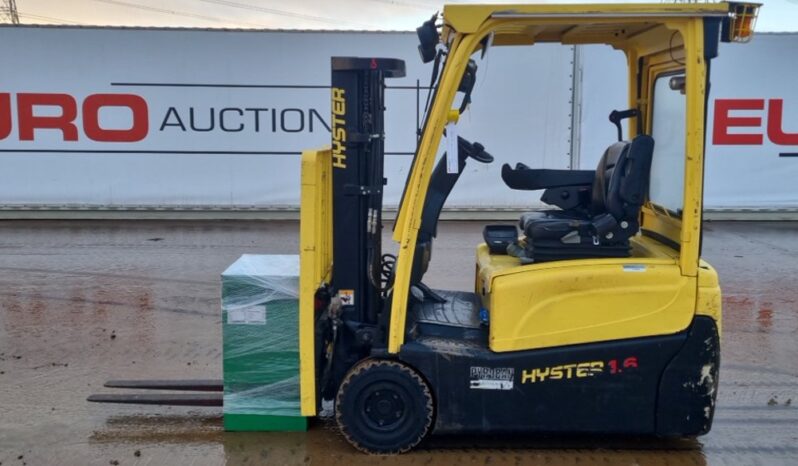 2012 Hyster J1.6XNT Forklifts For Auction: Leeds – 22nd, 23rd, 24th & 25th January 25 @ 8:00am full