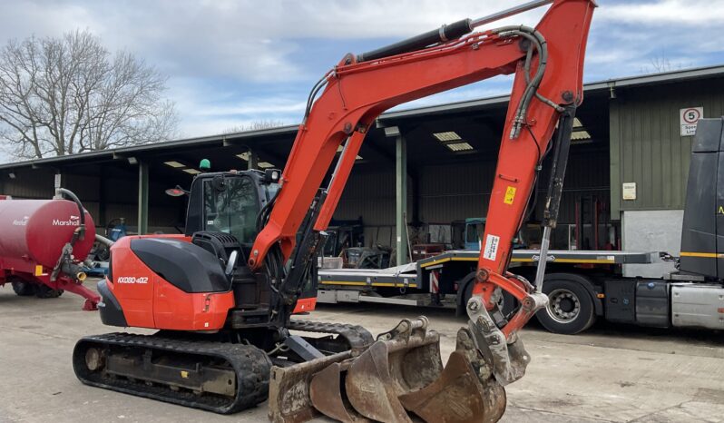 KUBOTA KX080-4A2 full