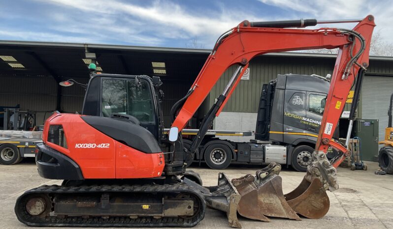 KUBOTA KX080-4A2 full