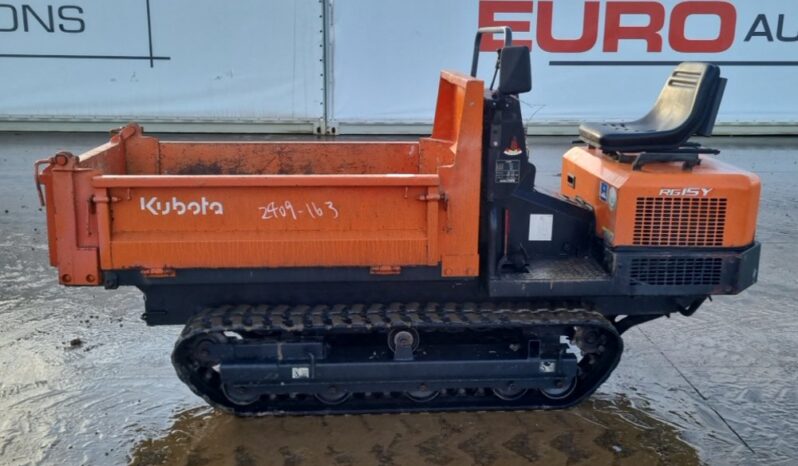 Kubota RG15Y-5 Tracked Dumpers For Auction: Leeds – 22nd, 23rd, 24th & 25th January 25 @ 8:00am full