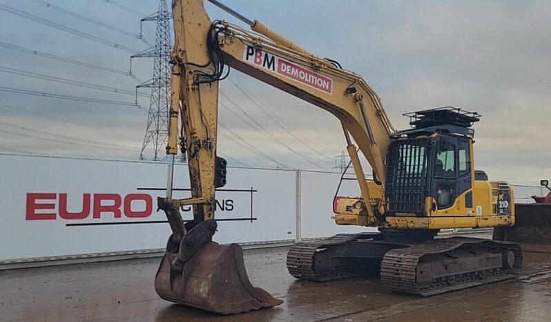 Komatsu PC210LC 20 Ton+ Excavators For Auction: Leeds – 22nd, 23rd, 24th & 25th January 25 @ 8:00am