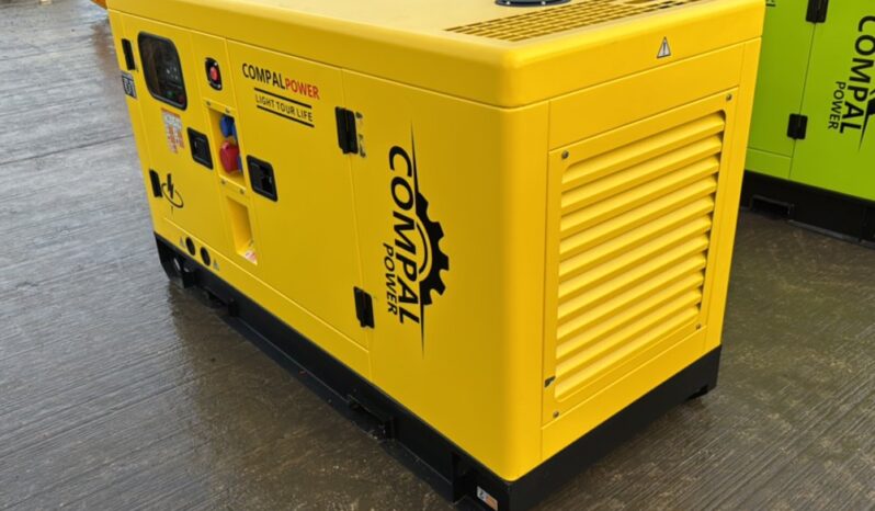 Unused 2024 Compal Power VG-R30 Generators For Auction: Leeds – 22nd, 23rd, 24th & 25th January 25 @ 8:00am full