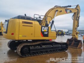 2016 CAT 330FL 20 Ton+ Excavators For Auction: Leeds – 22nd, 23rd, 24th & 25th January 25 @ 8:00am full