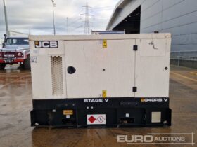 2022 JCB G40RS Generators For Auction: Leeds – 22nd, 23rd, 24th & 25th January 25 @ 8:00am full