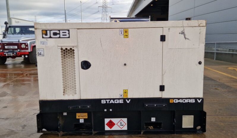 2022 JCB G40RS Generators For Auction: Leeds – 22nd, 23rd, 24th & 25th January 25 @ 8:00am full