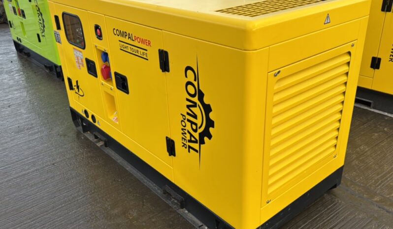 Unused 2024 Compal Power VG-R30 Generators For Auction: Leeds – 22nd, 23rd, 24th & 25th January 25 @ 8:00am full