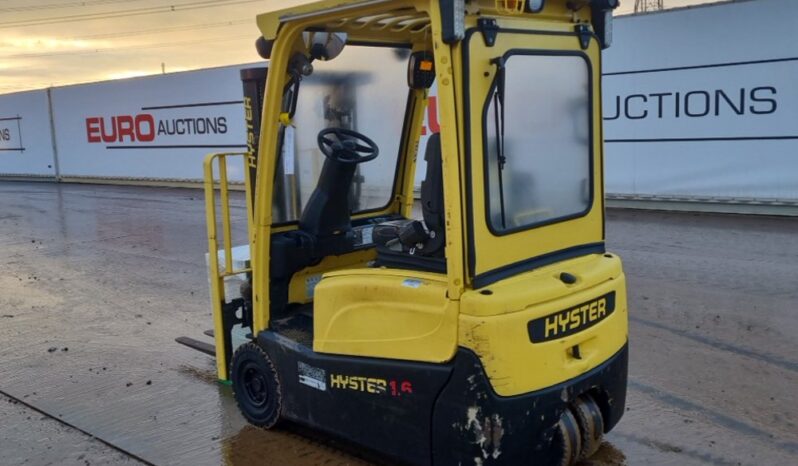 2012 Hyster J1.6XNT Forklifts For Auction: Leeds – 22nd, 23rd, 24th & 25th January 25 @ 8:00am full