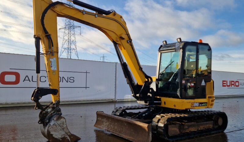 2017 JCB 86C-1 ECO 6 Ton+ Excavators For Auction: Leeds – 22nd, 23rd, 24th & 25th January 25 @ 8:00am