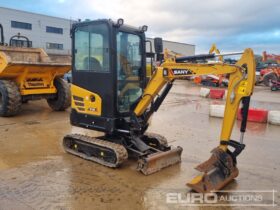 2022 Sany SY18C Mini Excavators For Auction: Leeds – 22nd, 23rd, 24th & 25th January 25 @ 8:00am full