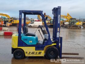 Komatsu FG14C-16 Forklifts For Auction: Leeds – 22nd, 23rd, 24th & 25th January 25 @ 8:00am full