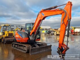 2018 Kubota KX080-4A 6 Ton+ Excavators For Auction: Leeds – 22nd, 23rd, 24th & 25th January 25 @ 8:00am full