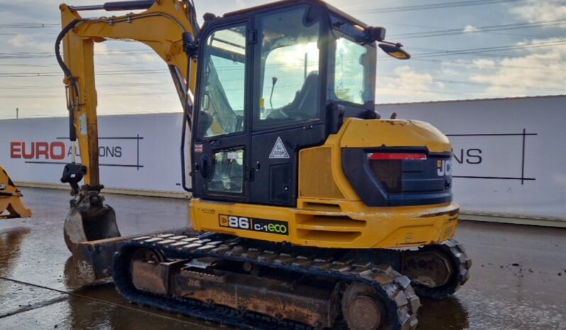 2017 JCB 86C-1 ECO 6 Ton+ Excavators For Auction: Leeds – 22nd, 23rd, 24th & 25th January 25 @ 8:00am full