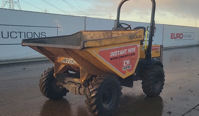 2018 Mecalac TA3 Site Dumpers For Auction: Leeds – 22nd, 23rd, 24th & 25th January 25 @ 8:00am