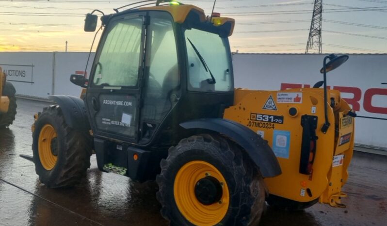 2018 JCB 531-70 Telehandlers For Auction: Leeds – 22nd, 23rd, 24th & 25th January 25 @ 8:00am full