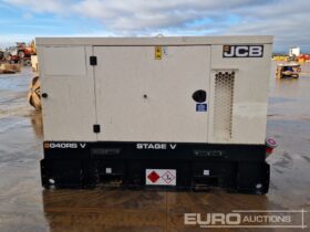 2022 JCB G40RS Generators For Auction: Leeds – 22nd, 23rd, 24th & 25th January 25 @ 8:00am full